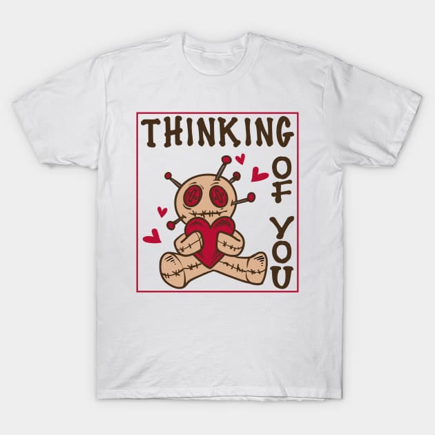 Thinking of You T-Shirt by MZeeDesigns